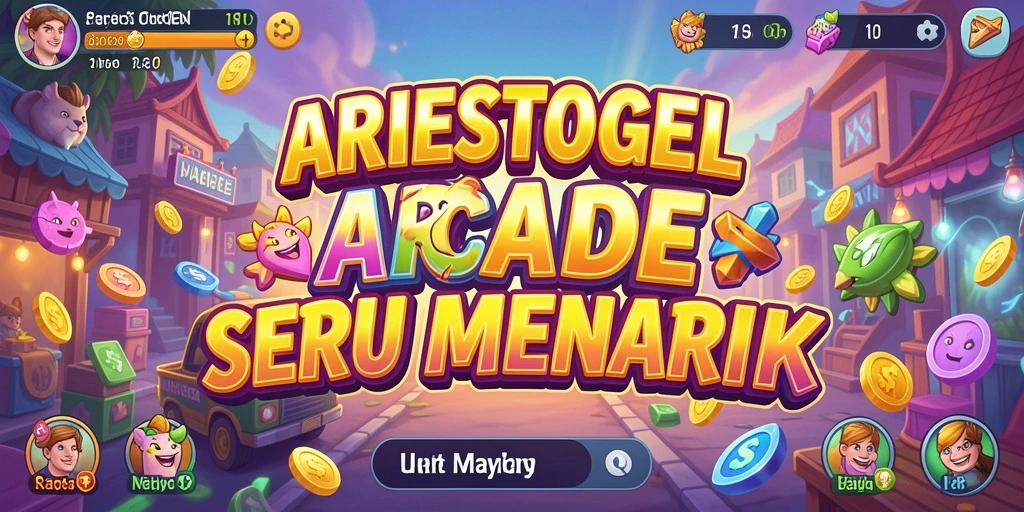 Tampilan gameplay ARIESTOGEL yang penuh aksi dan seru.