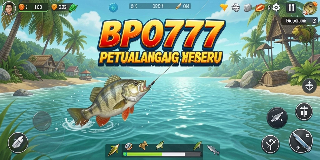 Tangkapan layar BPO777 menampilkan suasana memancing yang menakjubkan.