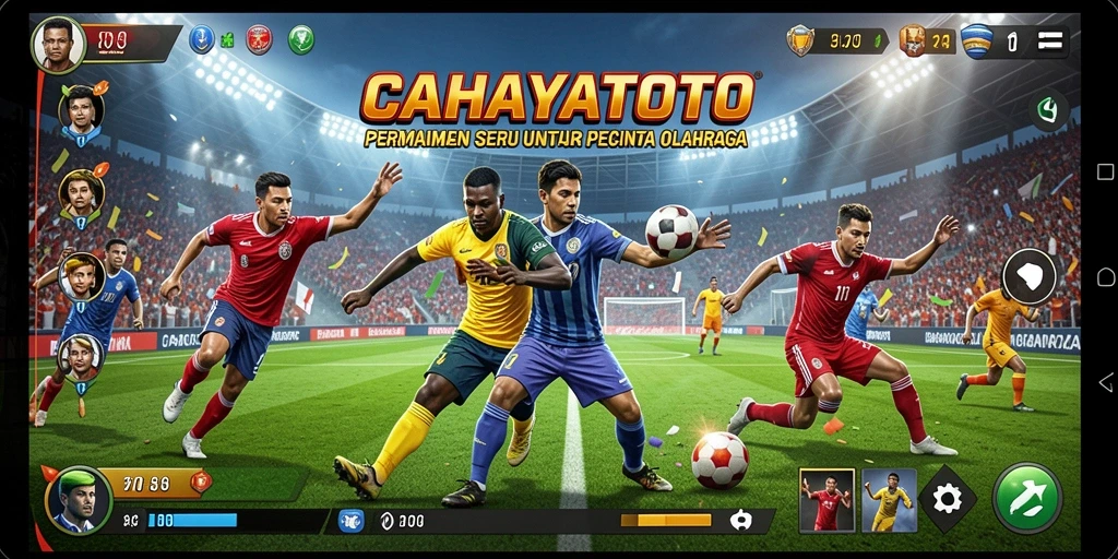 Tampilan menarik permainan CAHAYATOTO yang seru dan kompetitif.