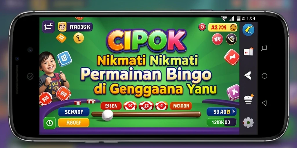 Tampilan screenshot utama CIPOK menampilkan gameplay Bingo yang menarik.