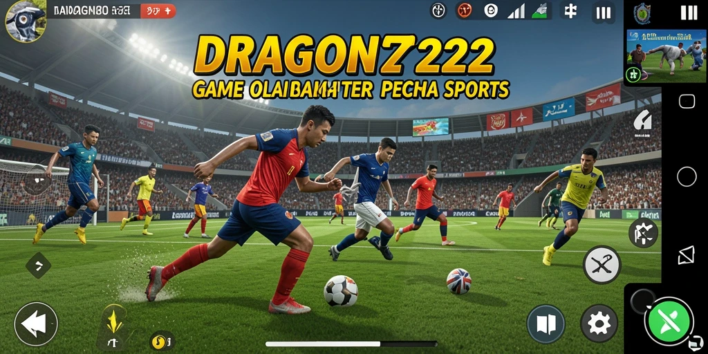 Tampilan gameplay seru dari DRAGON222 yang penuh aksi olahraga.