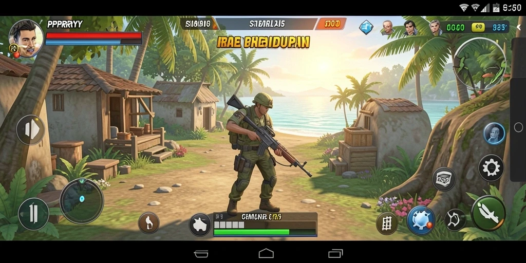 Tampilan gameplay menarik dari PPRRYY yang menunjukkan interaksi karakter.