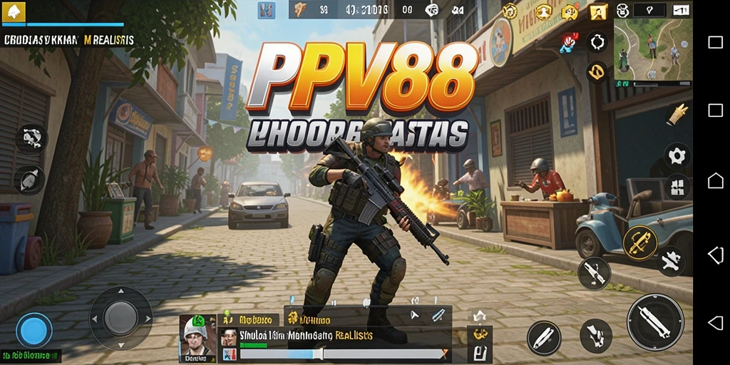 Screenshot gameplay PPV88 menampilkan aksi simulasi yang seru.