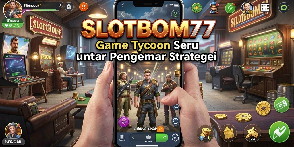 Screenshot menunjukkan gameplay menarik dalam mengelola bisnis Tycoon.