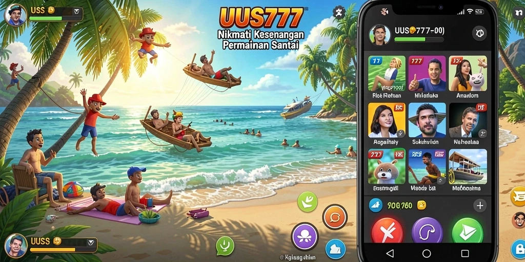 Screenshot UUS777 menampilkan gameplay yang ceria dan menghibur.