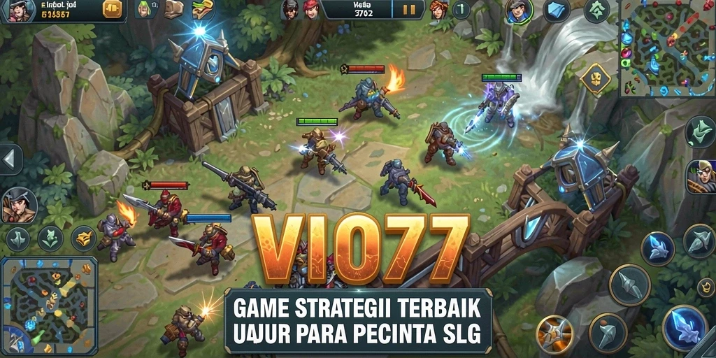 Tangkapan layar utama VIO77 menampilkan aksi gameplay yang menegangkan.